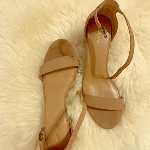Size 8, chunky heel shoes from Target